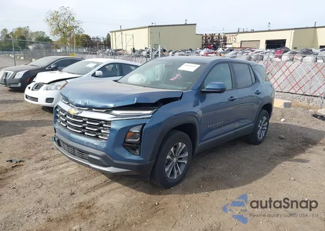 2025 Chevrolet Equinox Lt from USA, damaged, VIN 3GNAXHEG6SL168405